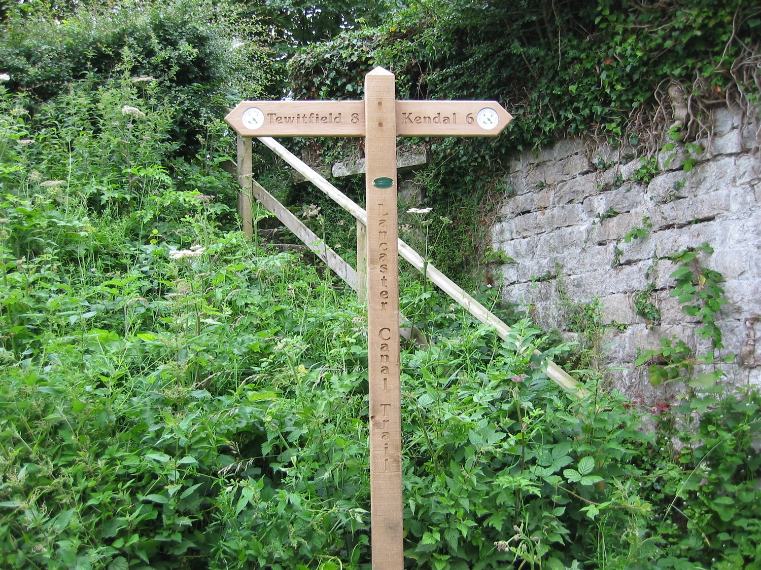Lancaster Canal Signpost